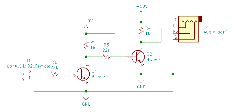 Terrabloom level shifter schematic